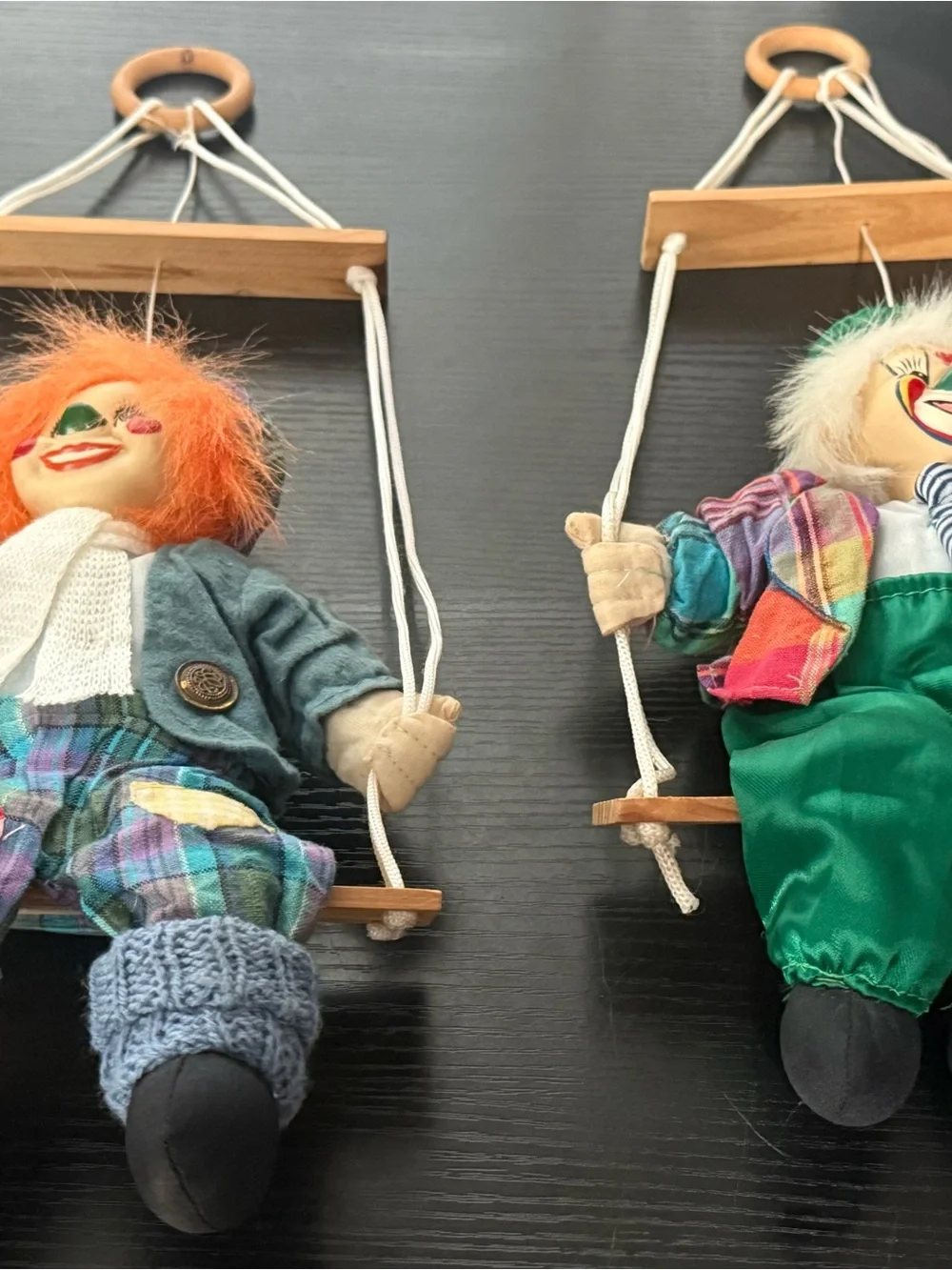 Vintage pair porcelain